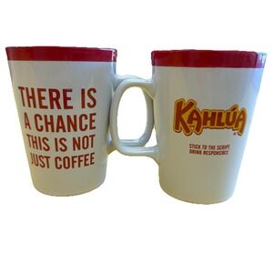 Kahlua Coffee Tea Mug Cup, Set Of 2 Mugs, Not Just Coffee Quote